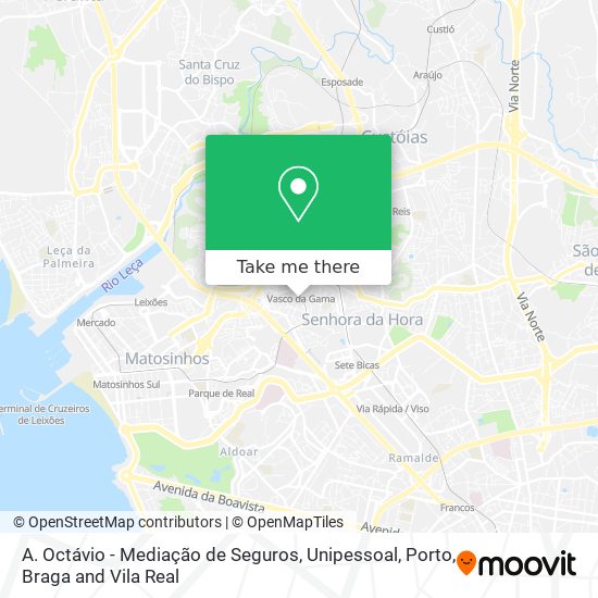 A. Octávio - Mediação de Seguros, Unipessoal map