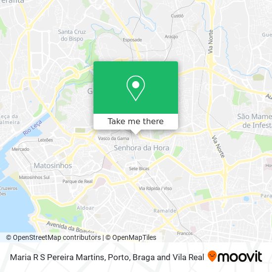 Maria R S Pereira Martins map