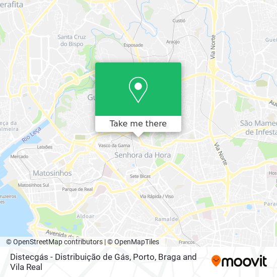 Distecgás - Distribuição de Gás map