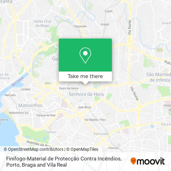 Finifogo-Material de Protecção Contra Incêndios mapa