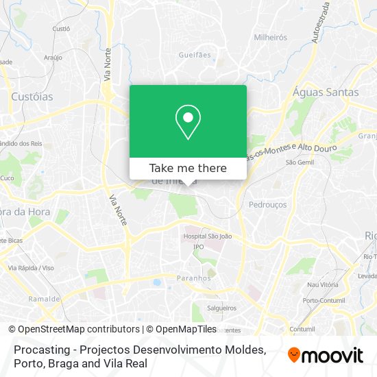 Procasting - Projectos Desenvolvimento Moldes mapa