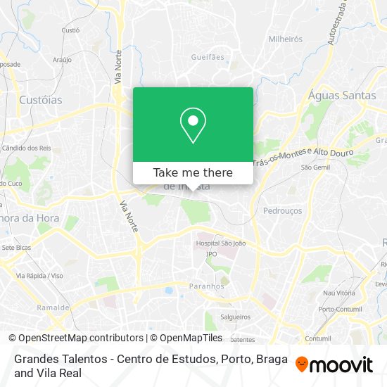 Grandes Talentos - Centro de Estudos map