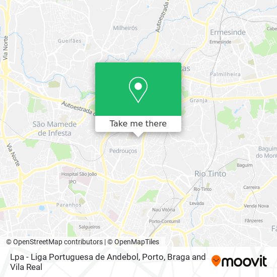 Lpa - Liga Portuguesa de Andebol mapa