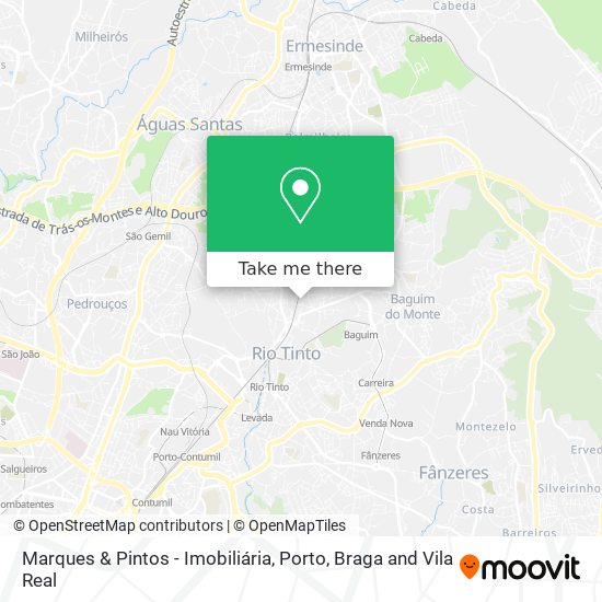 Marques & Pintos - Imobiliária map