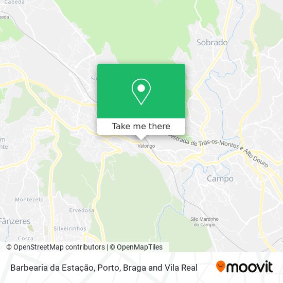 Barbearia da Estação map