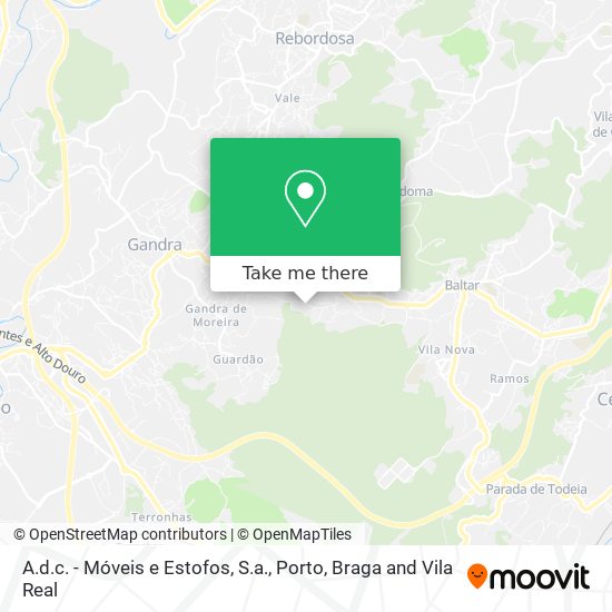 A.d.c. - Móveis e Estofos, S.a. mapa