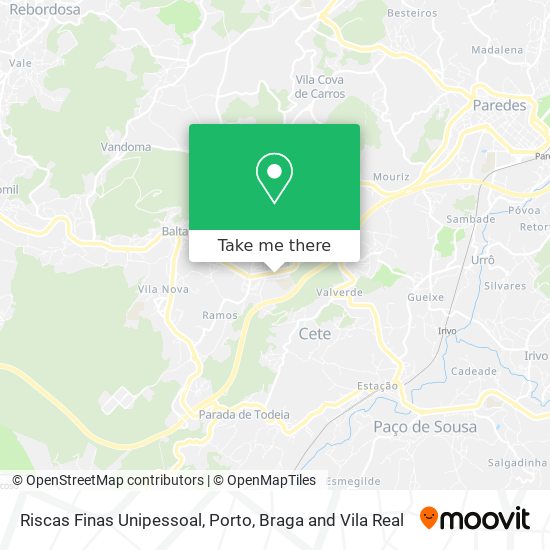 Riscas Finas Unipessoal map