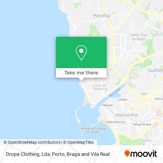 Drope Clothing, Lda map