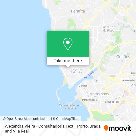 Alexandra Vieira - Consultadoria Têxtil map