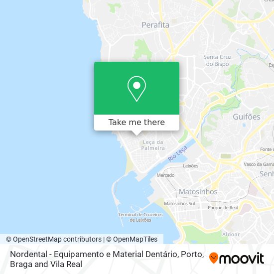 Nordental - Equipamento e Material Dentário map