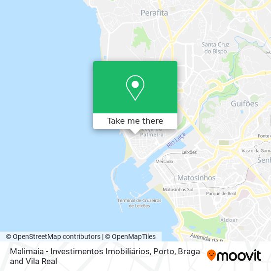 Malimaia - Investimentos Imobiliários map