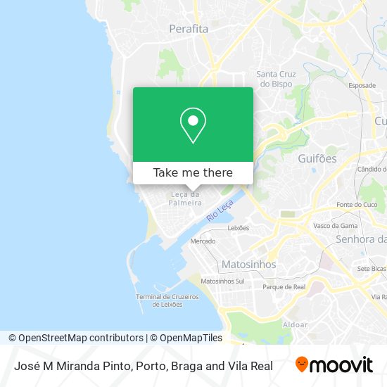 José M Miranda Pinto map