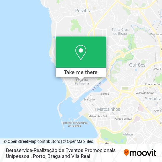 Betaservice-Realização de Eventos Promocionais Unipessoal map