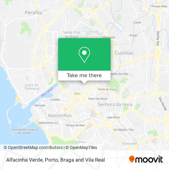 Alfacinha Verde mapa