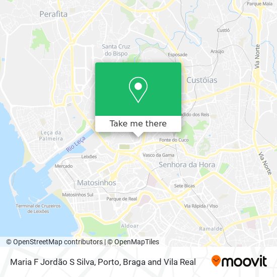 Maria F Jordão S Silva map