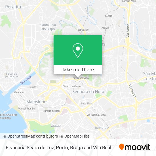 Ervanária Seara de Luz map