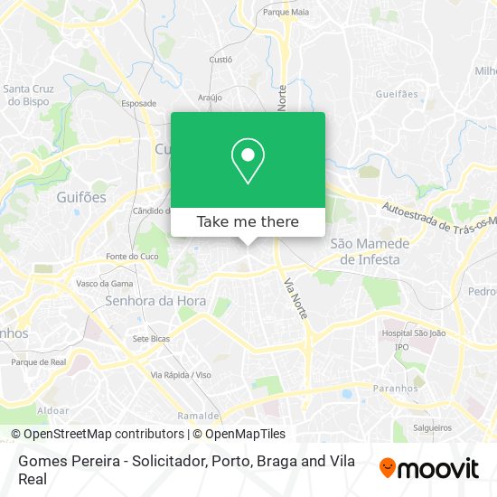 Gomes Pereira - Solicitador map