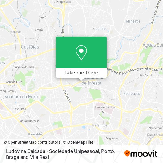 Ludovina Calçada - Sociedade Unipessoal map