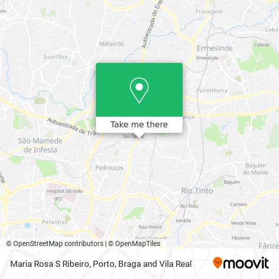 Maria Rosa S Ribeiro map