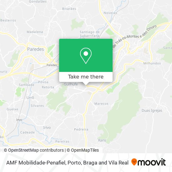 AMF Mobilidade-Penafiel map