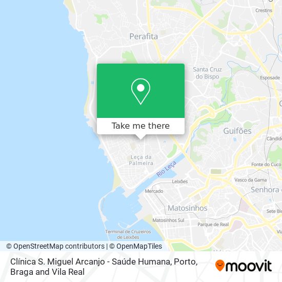 Clínica S. Miguel Arcanjo - Saúde Humana map