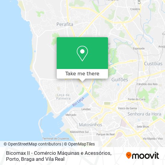 Bicomax II - Comércio Máquinas e Acessórios map