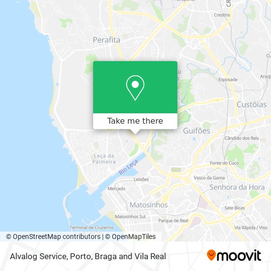Alvalog Service map
