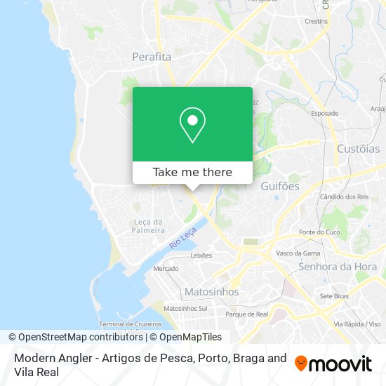 Modern Angler - Artigos de Pesca map