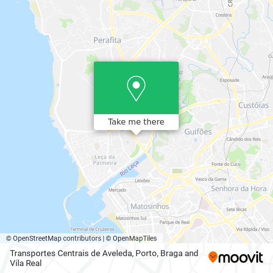 Transportes Centrais de Aveleda map