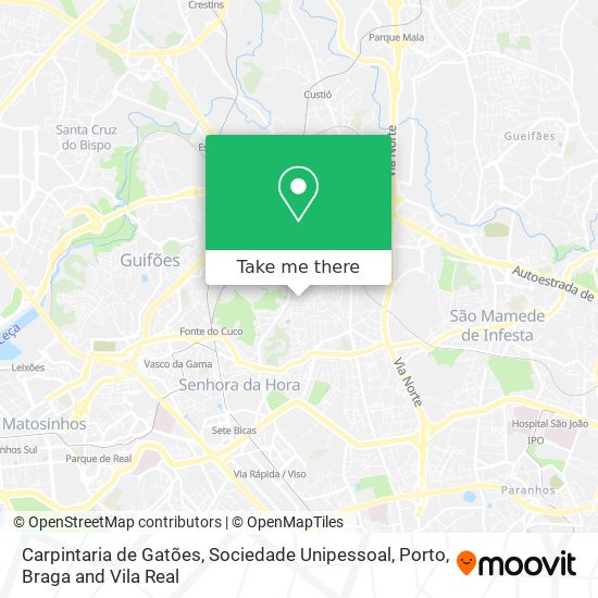 Carpintaria de Gatões, Sociedade Unipessoal map