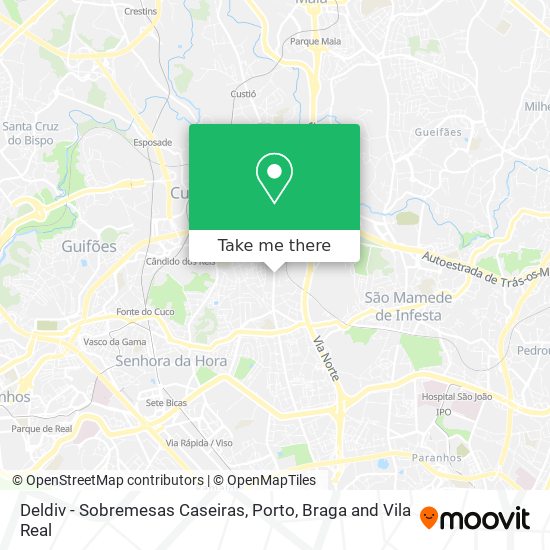 Deldiv - Sobremesas Caseiras map