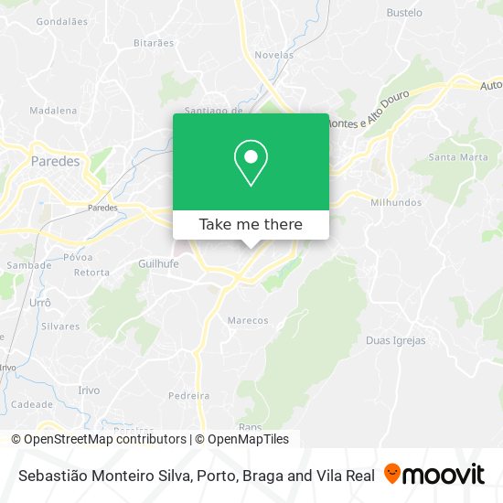 Sebastião Monteiro Silva map