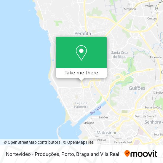 Nortevideo - Produções map