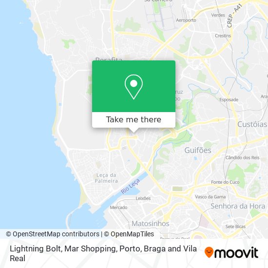 Lightning Bolt, Mar Shopping map