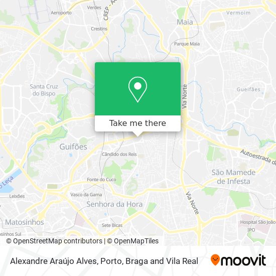 Alexandre Araújo Alves map