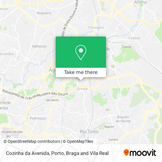 Cozinha da Avenida map