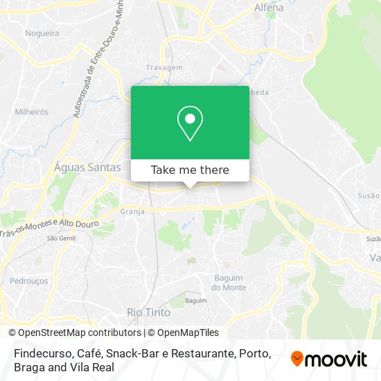 Findecurso, Café, Snack-Bar e Restaurante map