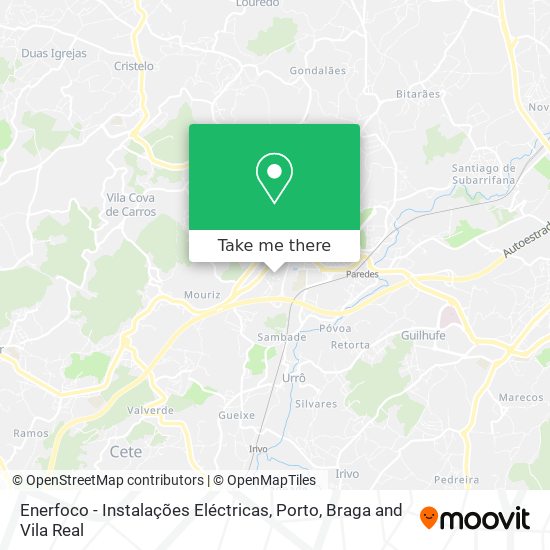 Enerfoco - Instalações Eléctricas map