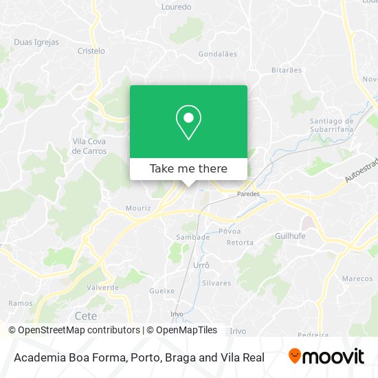 Academia Boa Forma map