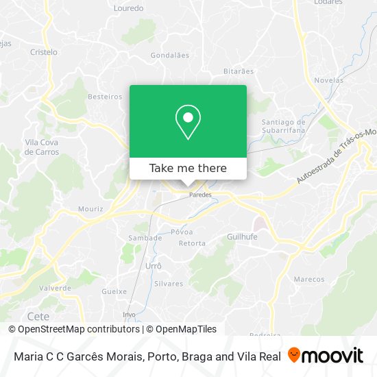 Maria C C Garcês Morais map