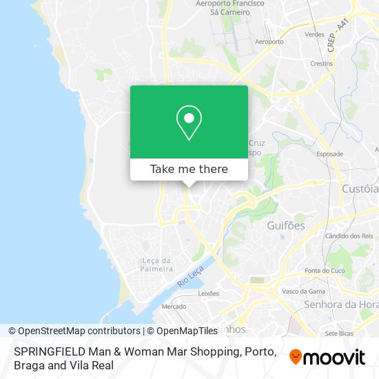 SPRINGFIELD Man & Woman Mar Shopping map
