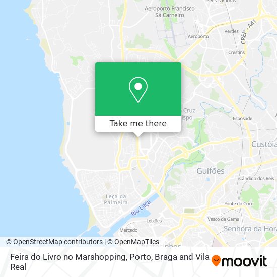 Feira do Livro no Marshopping map