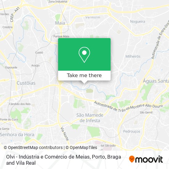 Olvi - Indústria e Comércio de Meias map