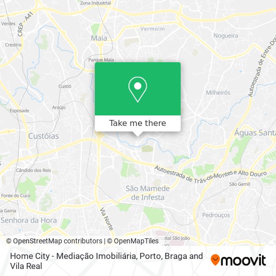 Home City - Mediação Imobiliária map