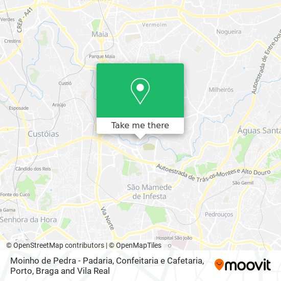 Moinho de Pedra - Padaria, Confeitaria e Cafetaria map