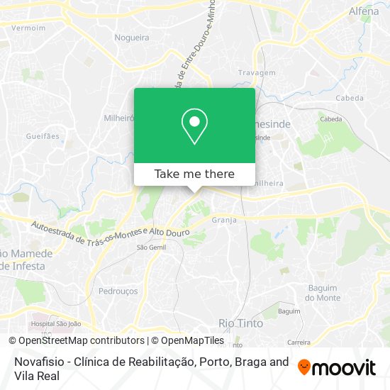 Novafisio - Clínica de Reabilitação mapa
