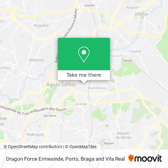Dragon Force Ermesinde mapa