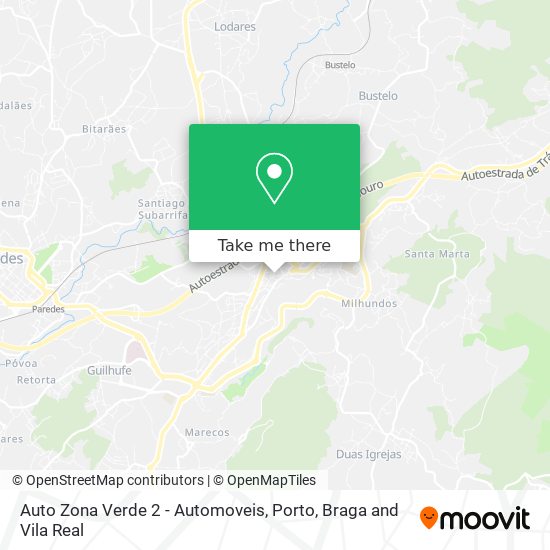 Auto Zona Verde 2 - Automoveis map