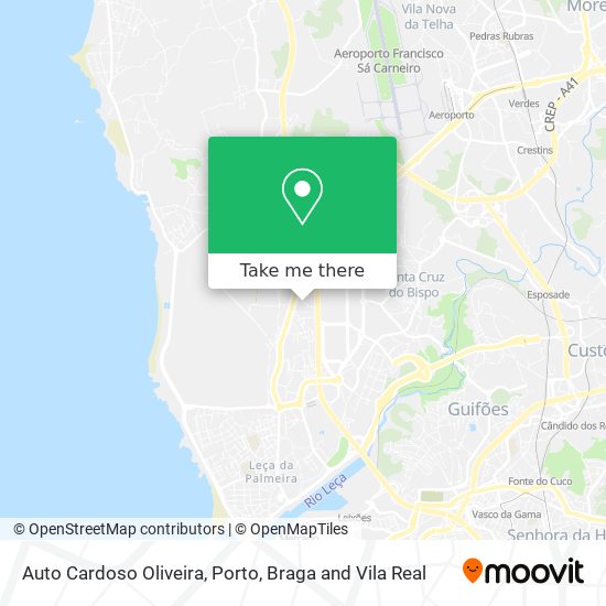 Auto Cardoso Oliveira map