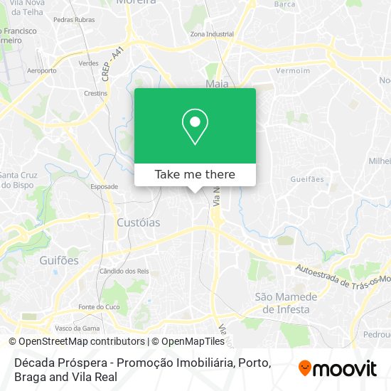 Década Próspera - Promoção Imobiliária map